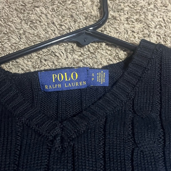 Ralph Lauren Women's V-Neck black Sweater - Picture 3 of 4